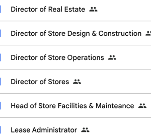Job Descriptions