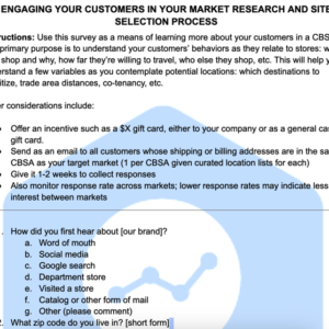 Market Survey